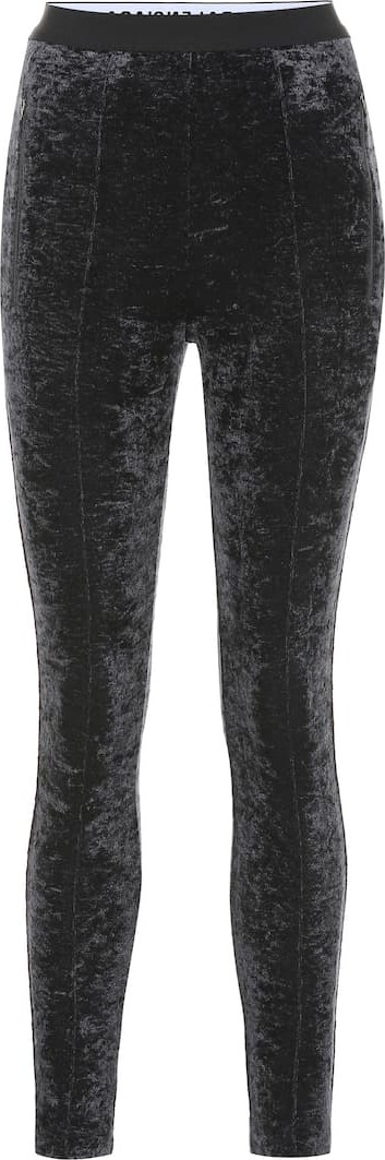 Balenciaga Velvet leggings