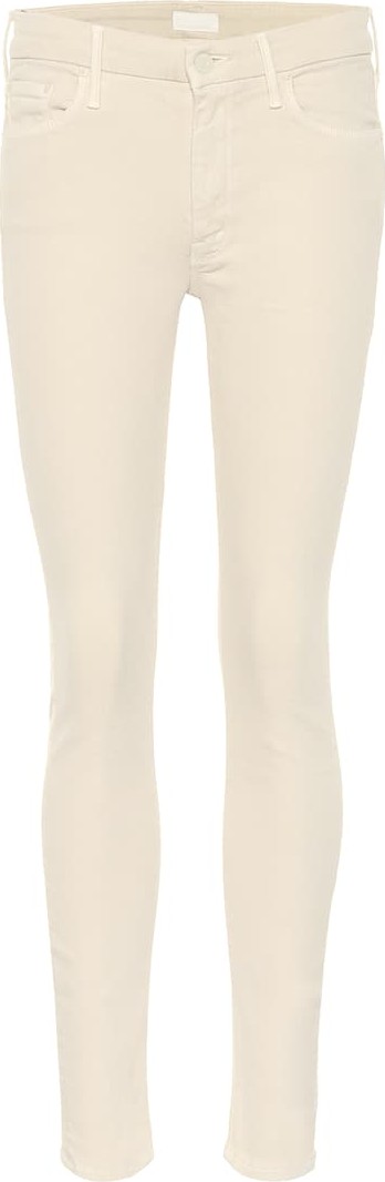 MOTHER Looker mid-rise skinny jeans