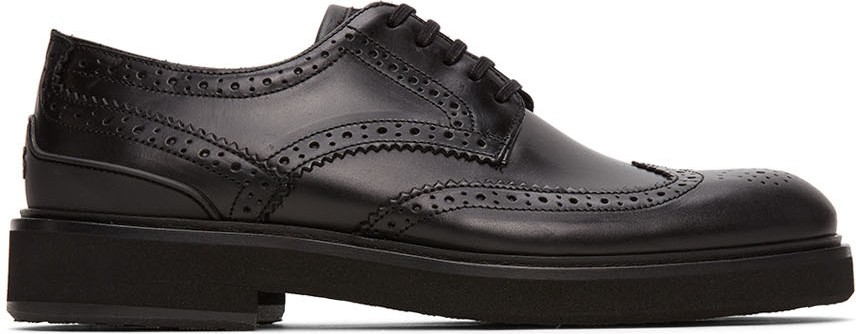 Ps By Paul Smith Black Tommy Brogues