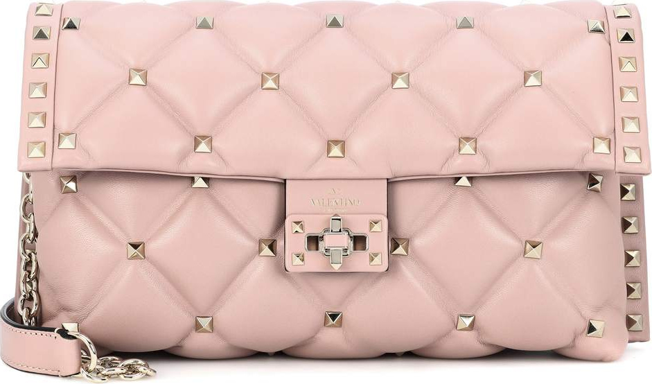 Valentino Valentino Garavani Candystud leather shoulder bag