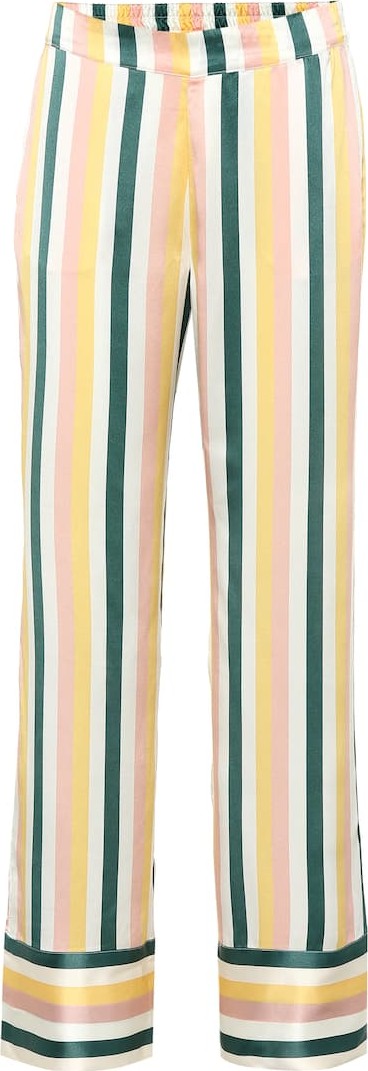 Asceno Silk pajama bottoms