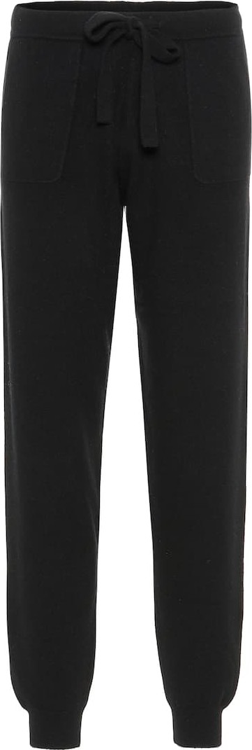 Jardin des Orangers Wool and cashmere trackpants