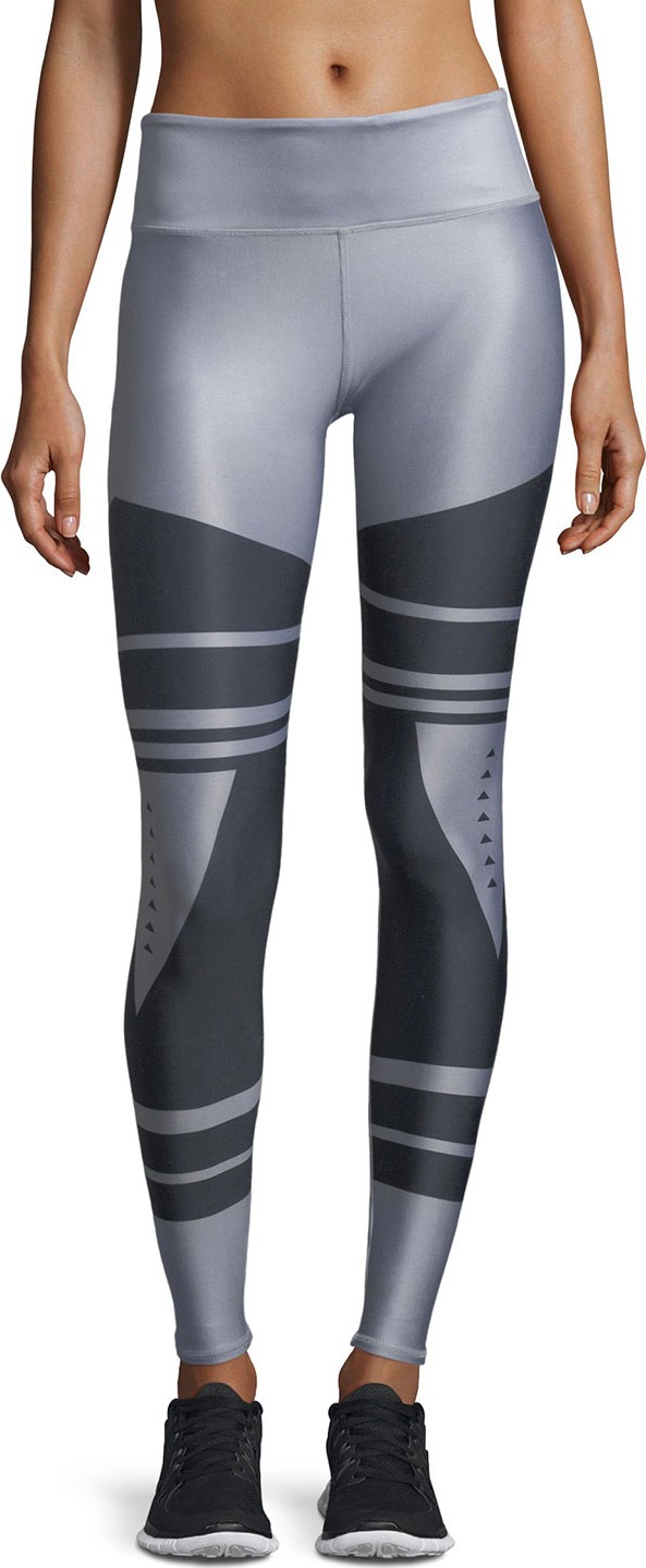 Alo Yoga High-Waist Tech-Lift Airbrush Full-Length Leggings