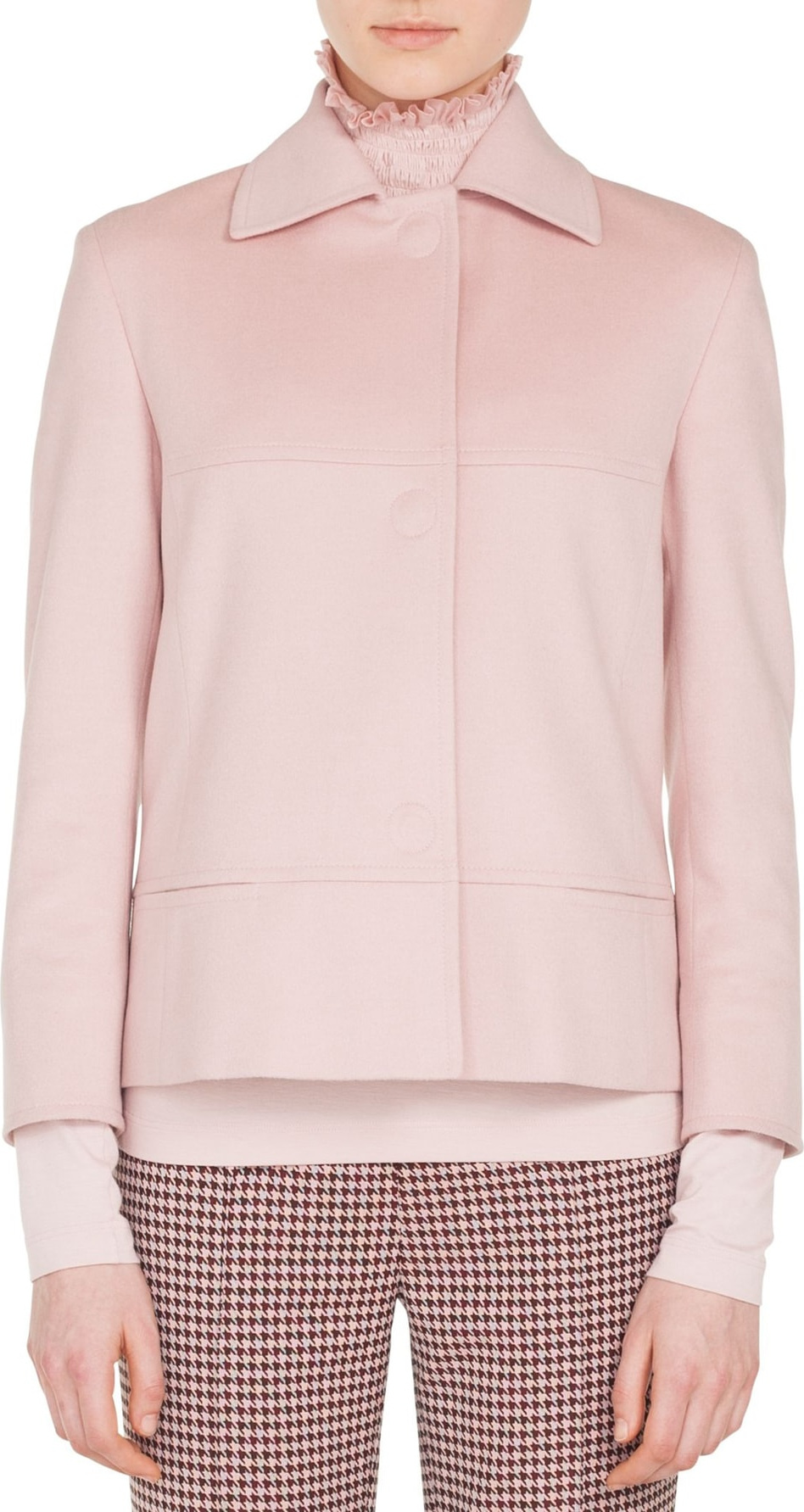 Akris Punto Cashgora Jacket