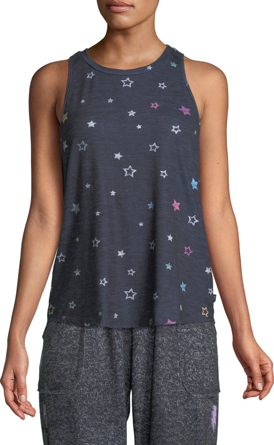 Terez North Star Seamless Graphic Tank