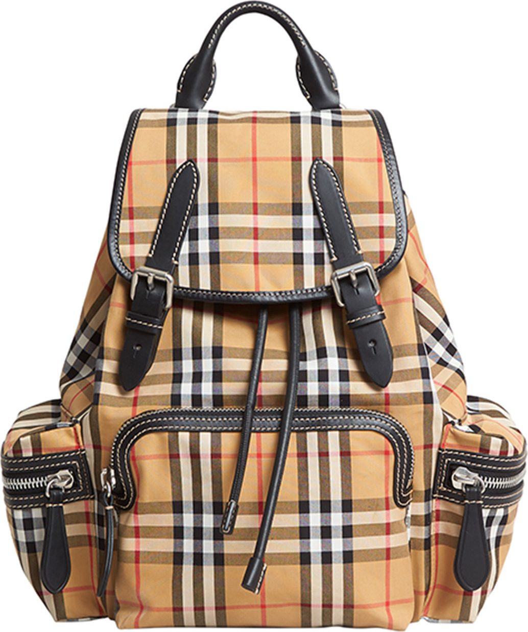 Burberry London England Small Rucksack Vintage Check Sailing Backpack