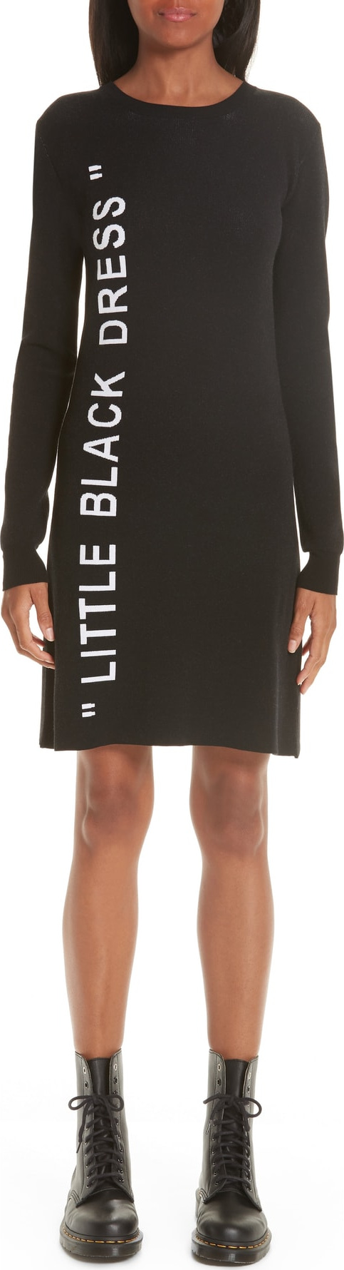 Off White Little Black Dress