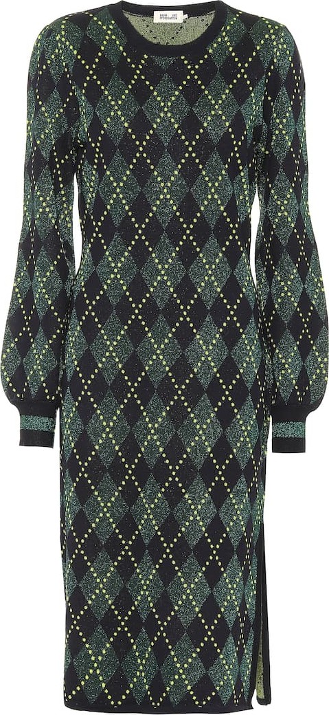 Baum und Pferdgarten Chana argyle midi dress