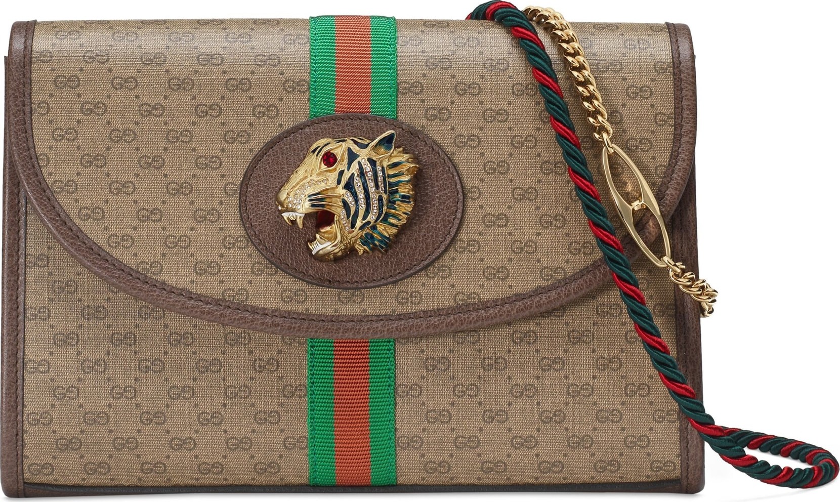 Gucci Linea Rajah Supreme Canvas Shoulder Bag