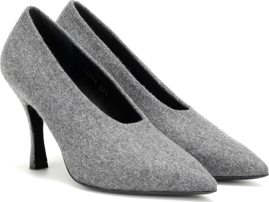 Dries Van Noten Felt pumps