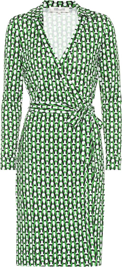 DIANE von FURSTENBERG New Jeanne Two silk-jersey wrap dress
