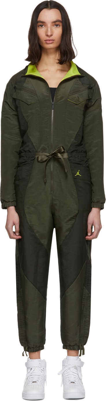 Jordan Khaki Flight Suit Jumpsuit