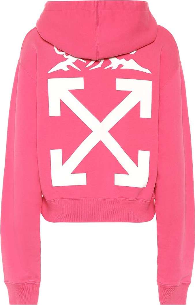 Off White Exclusive to Mytheresa – printed cotton hoodie