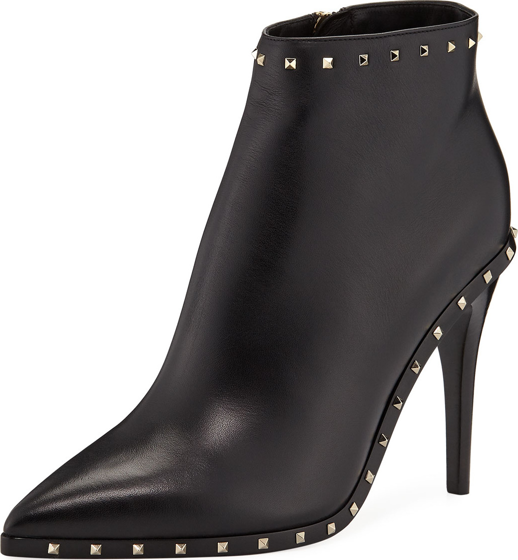Valentino Soul Rockstud Ankle Booties