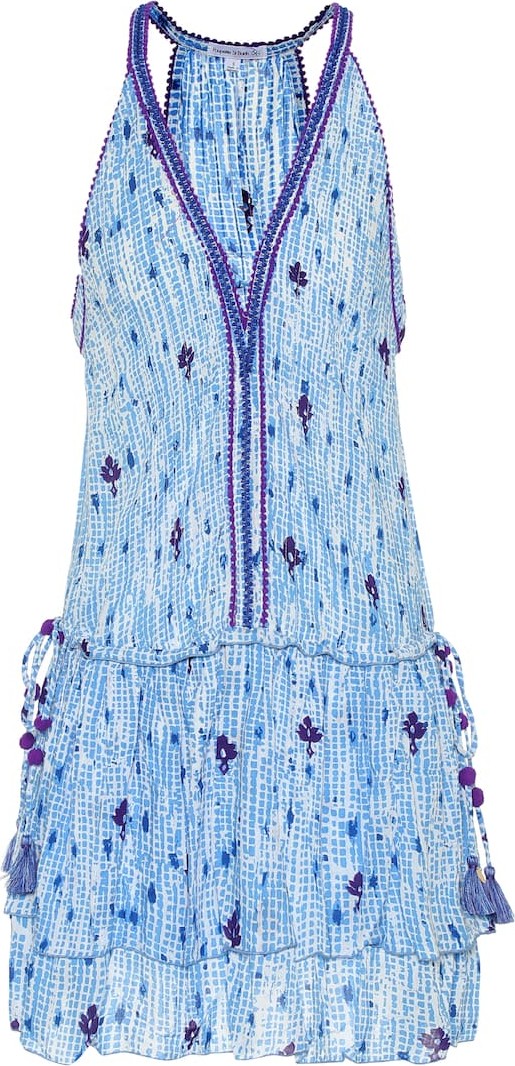 Poupette St Barth Bety printed minidress