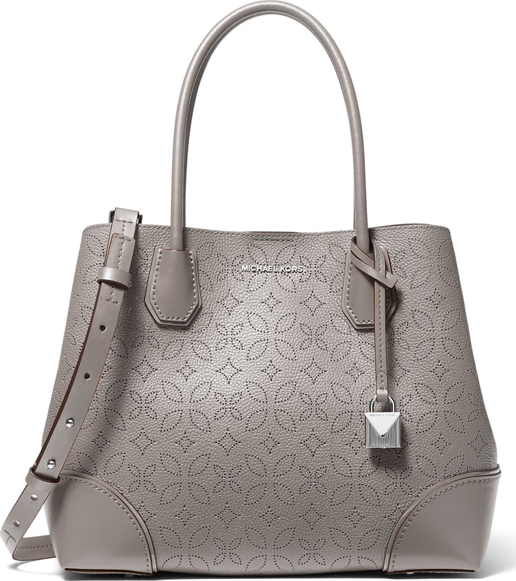 MICHAEL MICHAEL KORS Mercer Gallery Medium Perforated Leather Tote Bag
