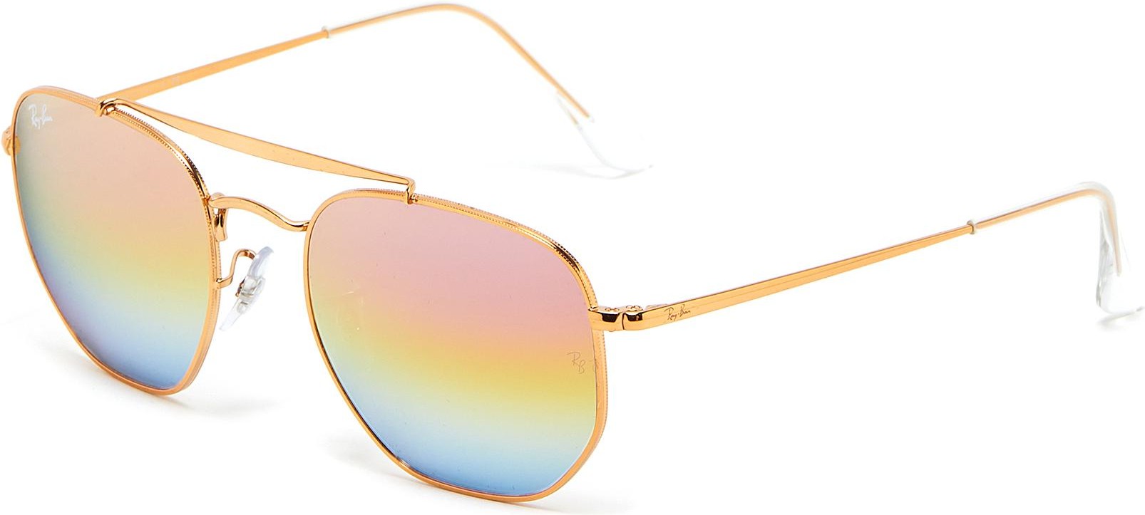 Ray Ban Square frame aviator sunglasses