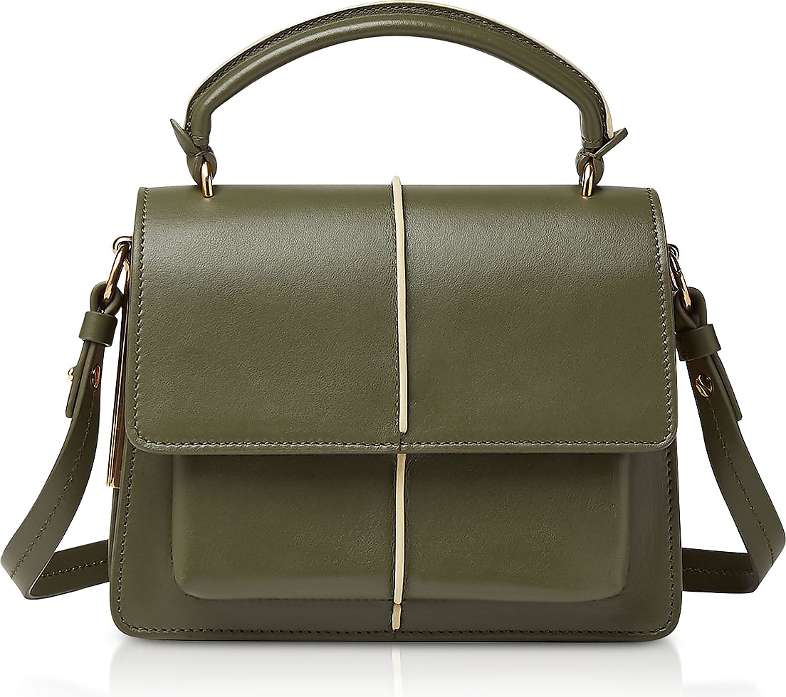 Marni Smooth Leather Top Handle Attaché Bag