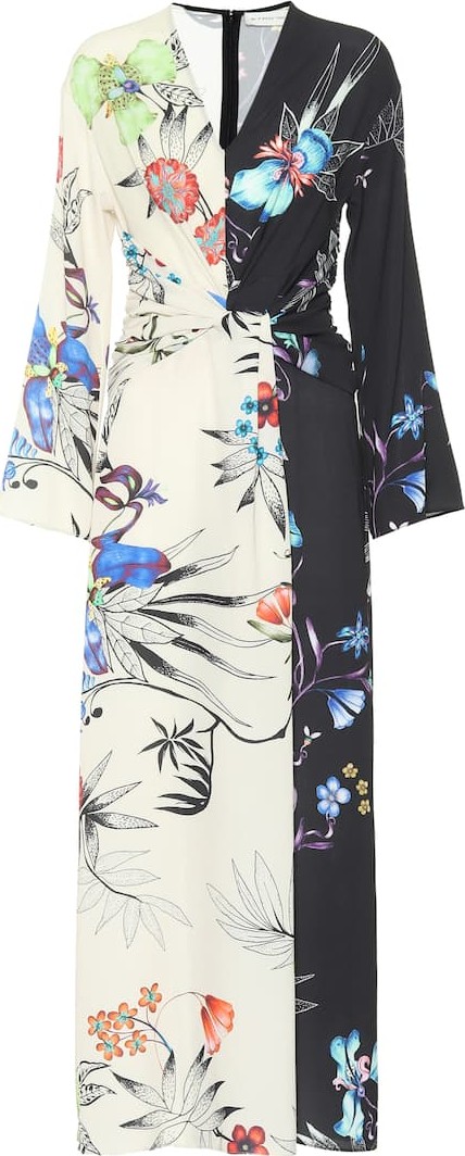 Etro Printed asymmetrical dress