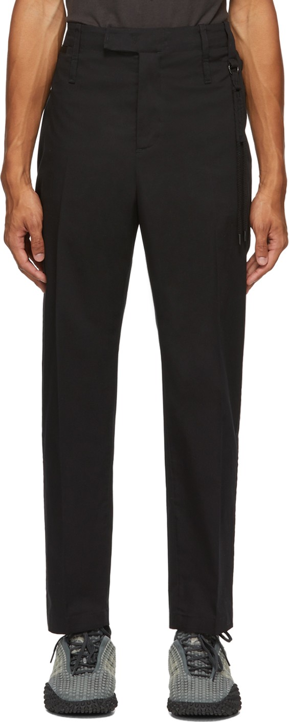 Craig Green Black Slim Uniform Trousers