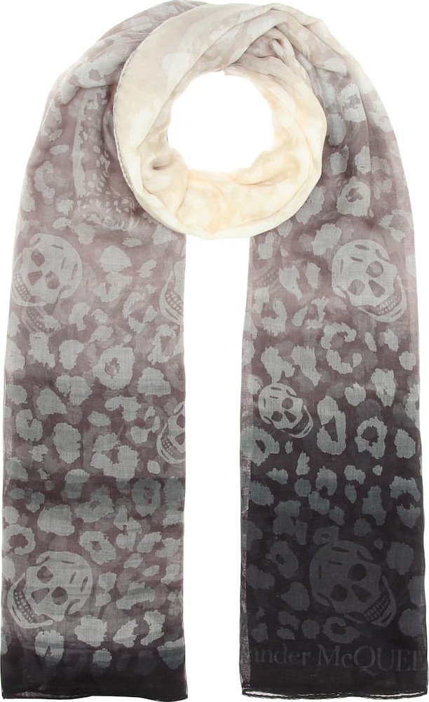 Alexander McQueen Printed scarf