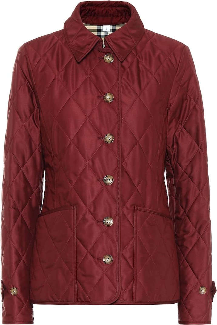 Burberry London England Fernleigh quilted jacket
