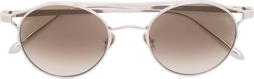 Linda Farrow round sunglasses
