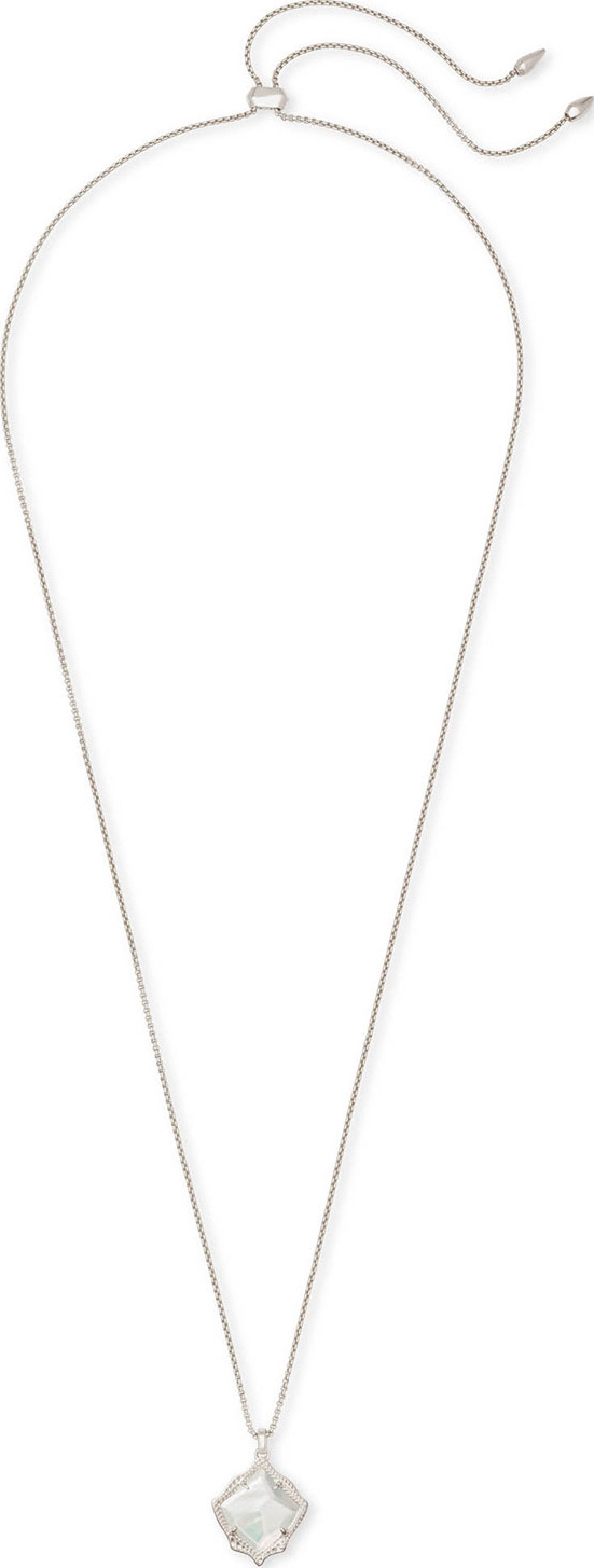 Kendra Scott Kacey Necklace in Rhodium Plate