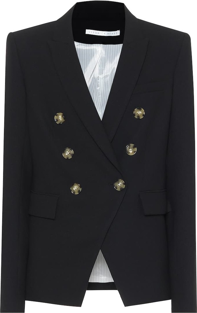 Veronica Beard Miller Dickey stretch-twill blazer