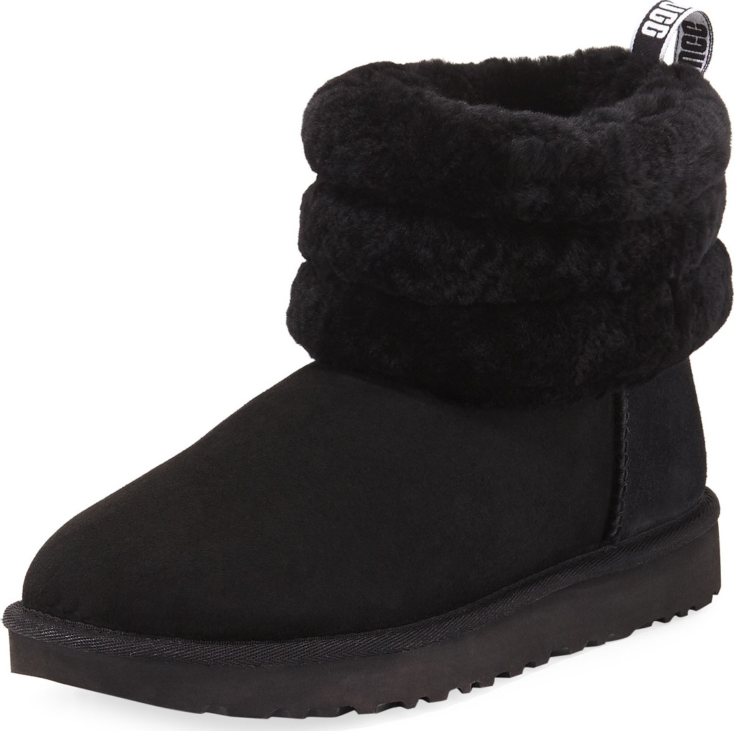 UGG Fluff Mini Quilted Short Boots