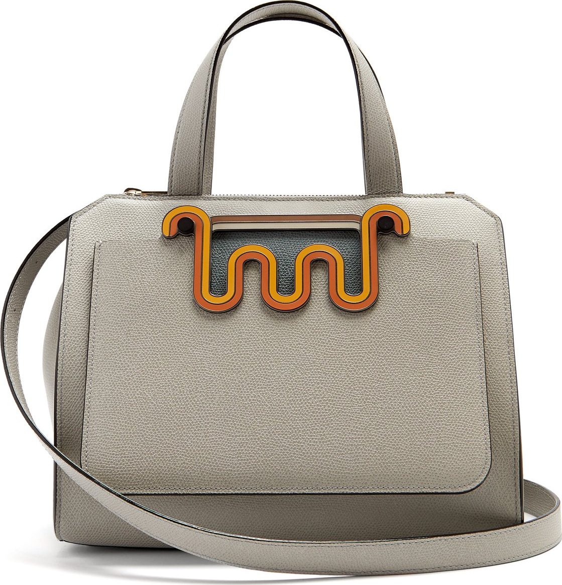 Valextra Passepartout medium leather bag