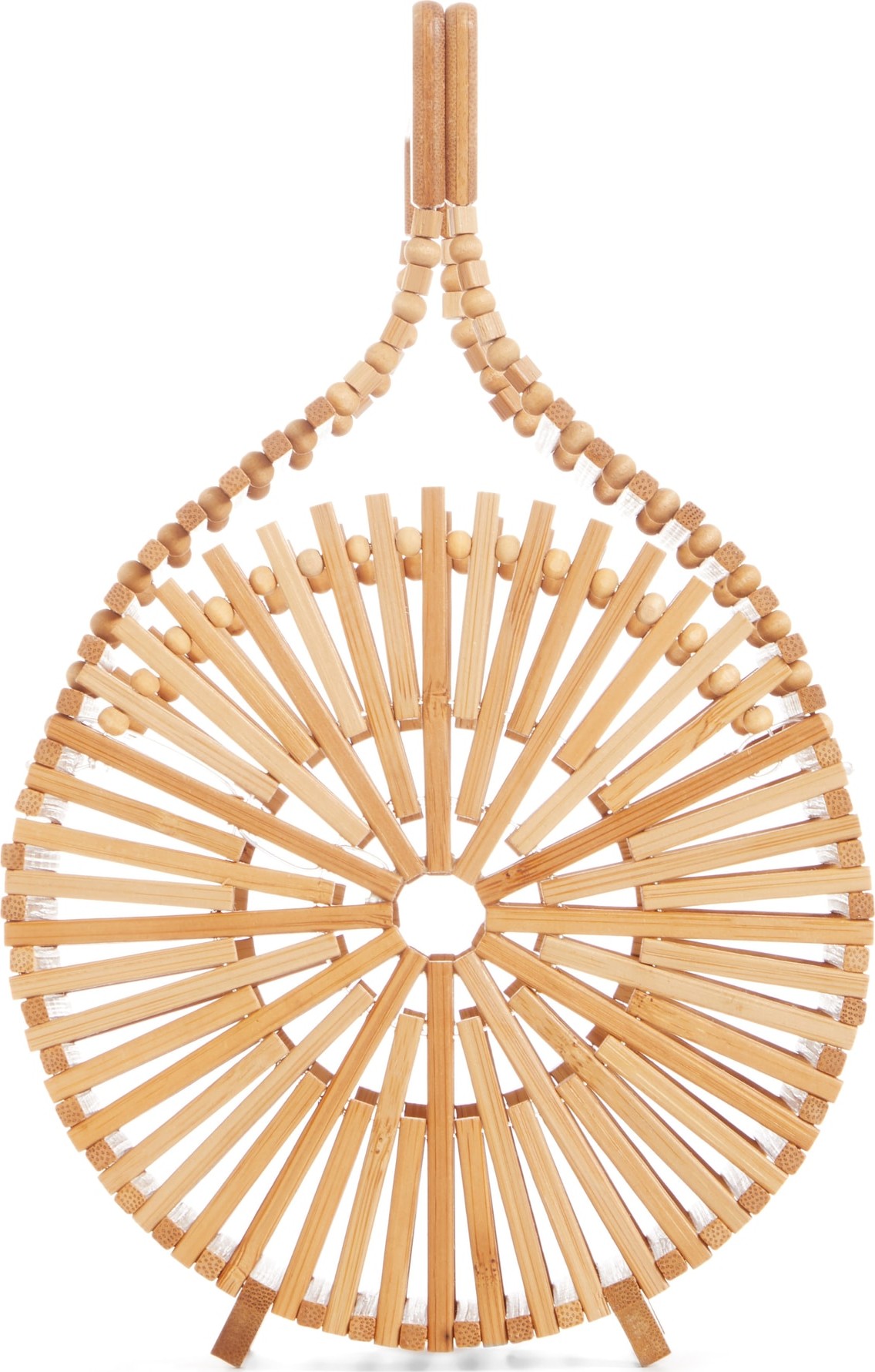 Cult Gaia Zaha Top Handle Bamboo Bag