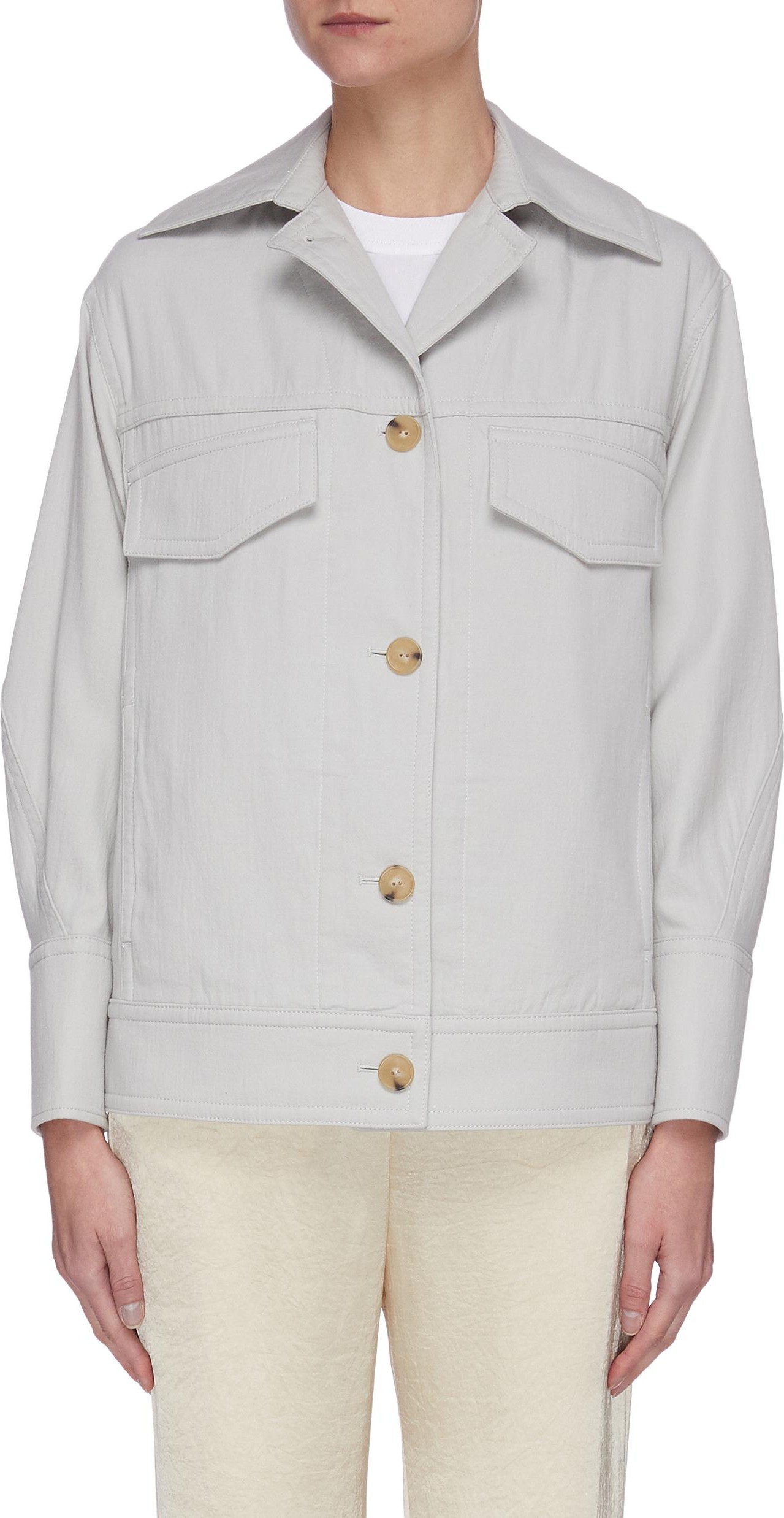 Vince Oversized lapel jacket