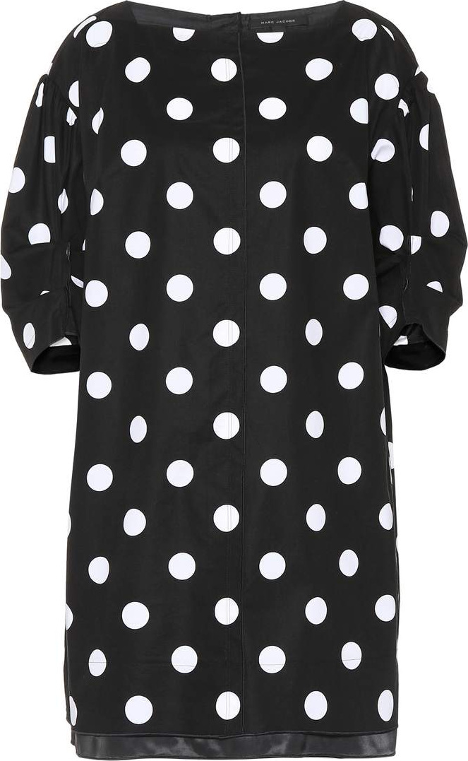 MARC JACOBS Polka-dot stretch-cotton dress