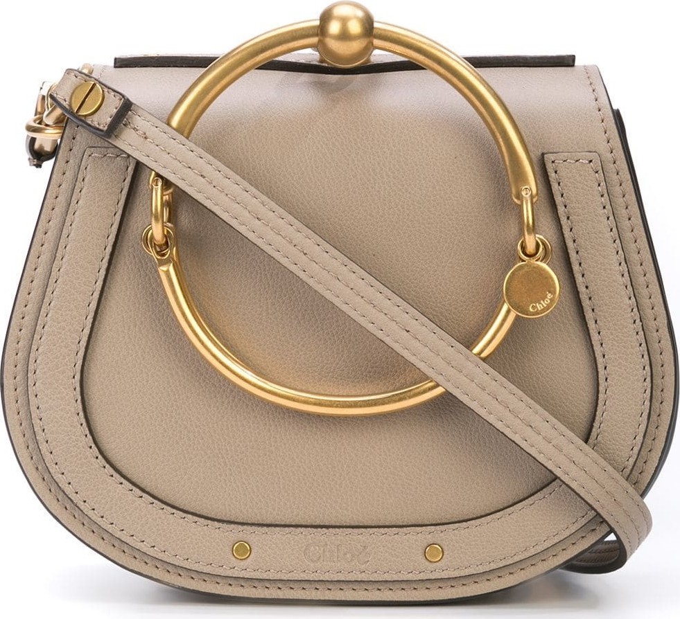 Chloe Taupe Nile Bracelet Bag