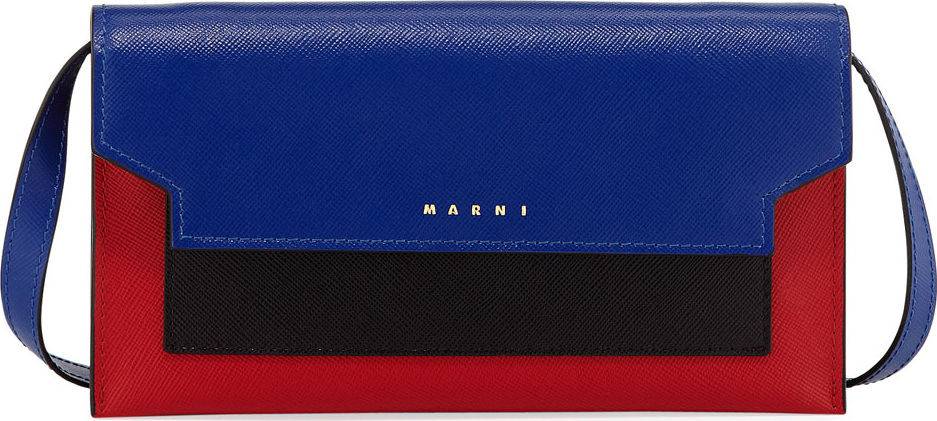 Marni Colorblock Leather Wallet