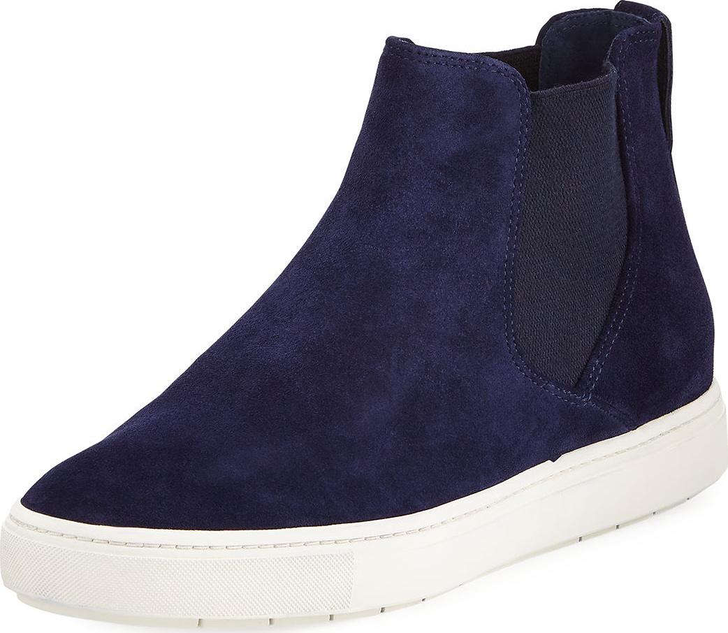 Vince Newlyn Hidden-Wedge High-Top Sneakers