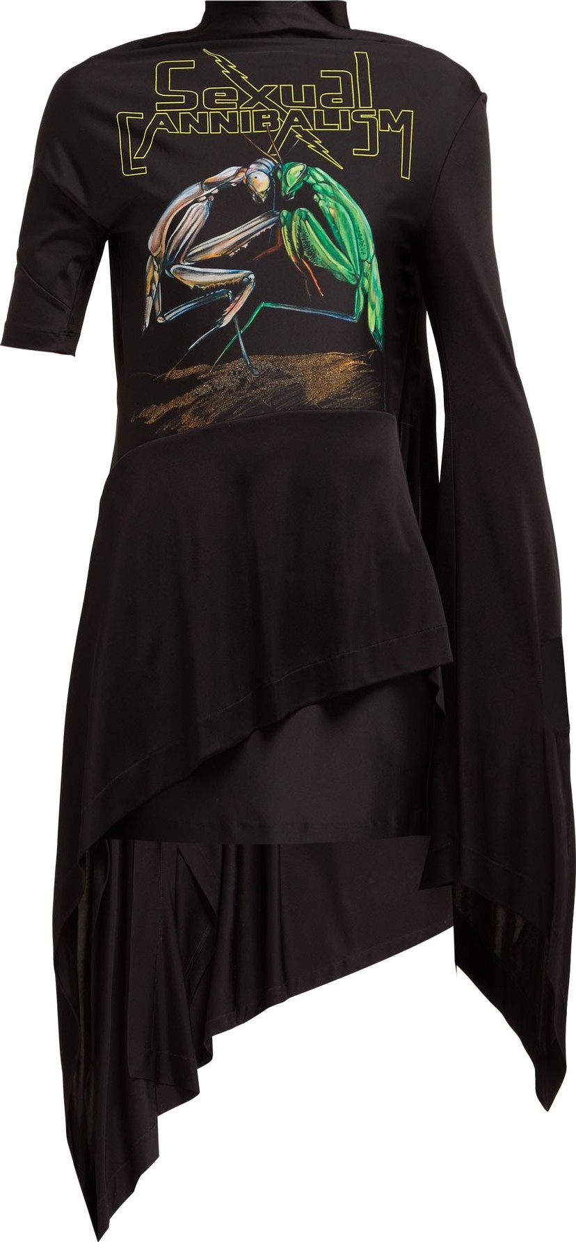 Christopher Kane Sexual Cannibalism open-back jersey dress