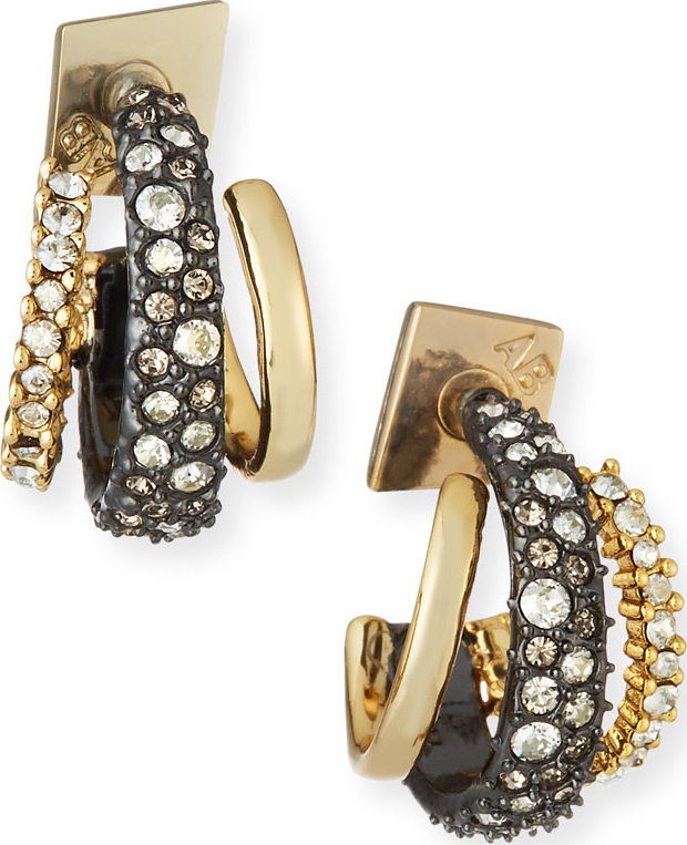 Alexis Bittar Floating Orbit Stud Earrings