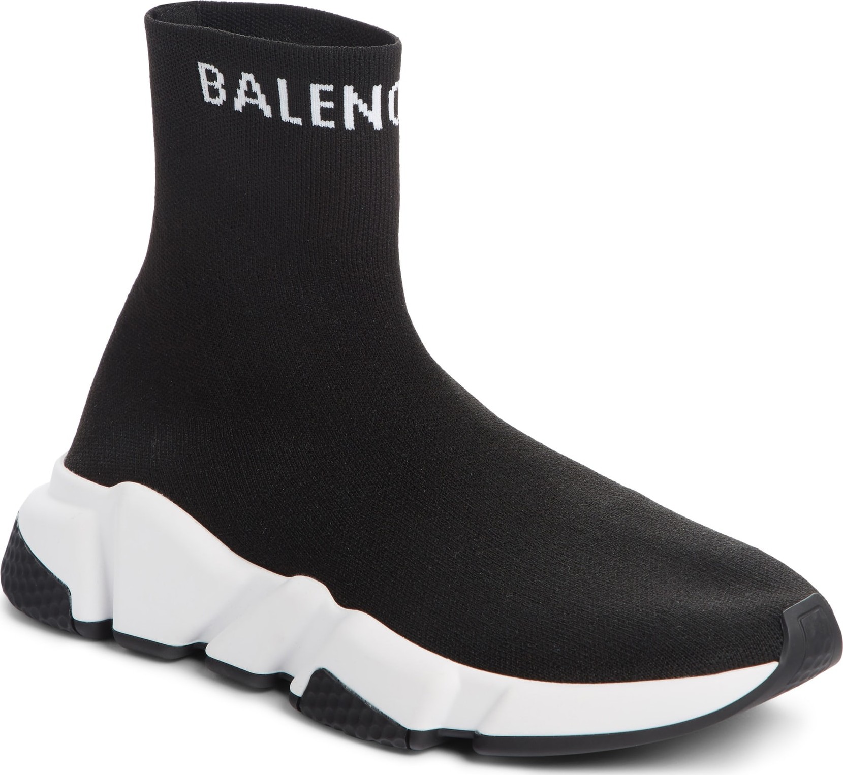 Balenciaga Hi Speed Logo Sock Sneaker