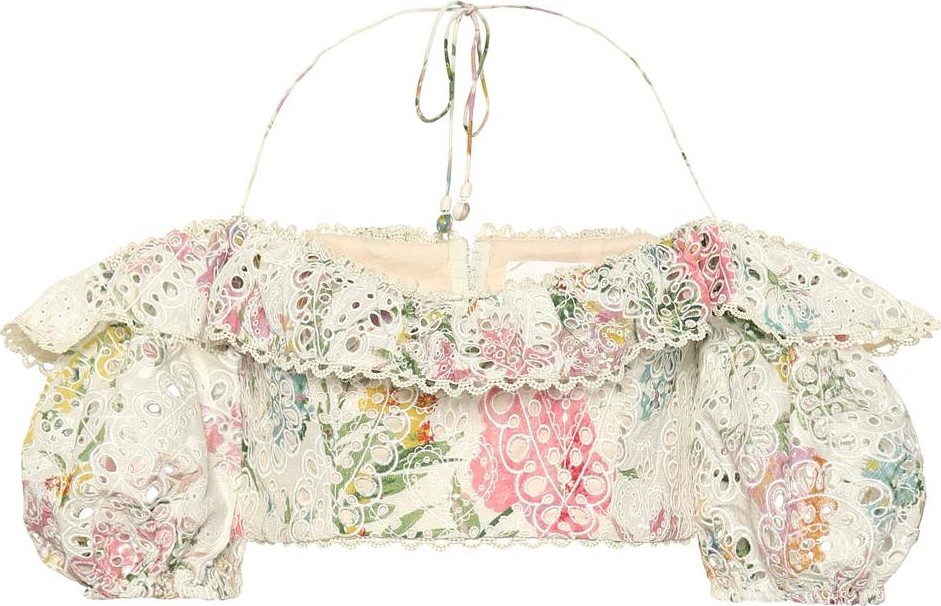 Zimmermann Heathers off-the-shoulder top