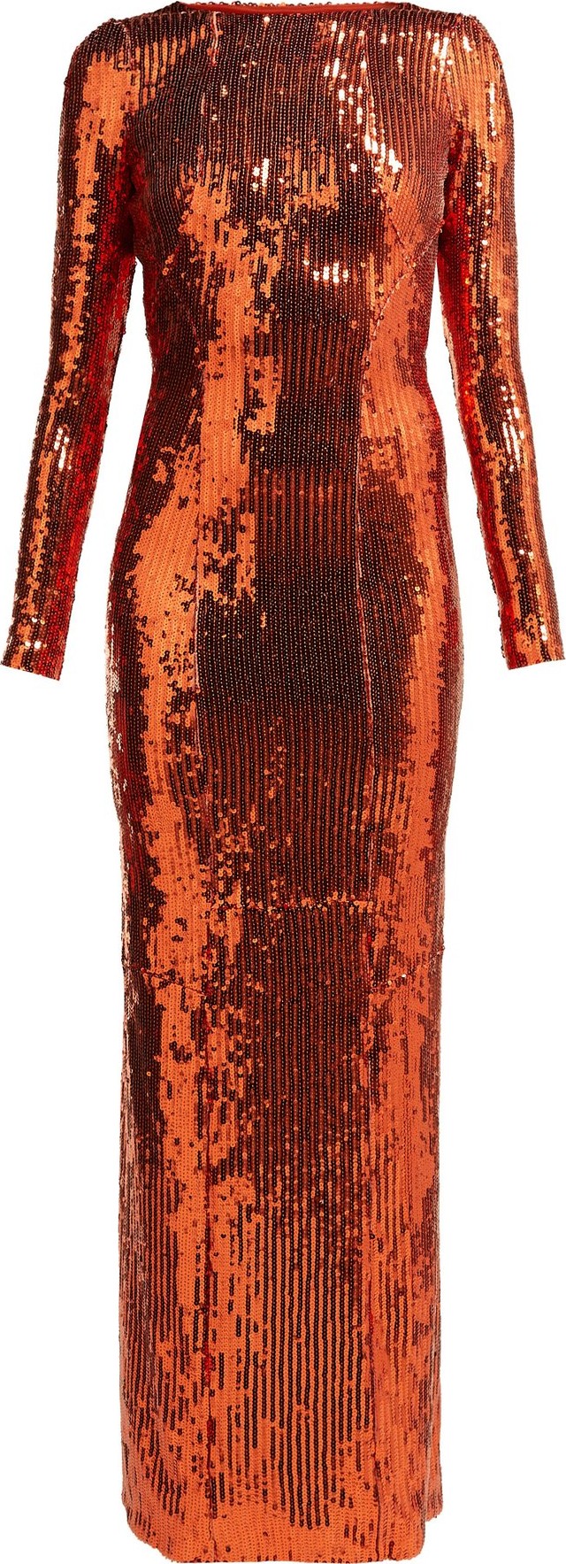 Galvan Adela sequinned gown