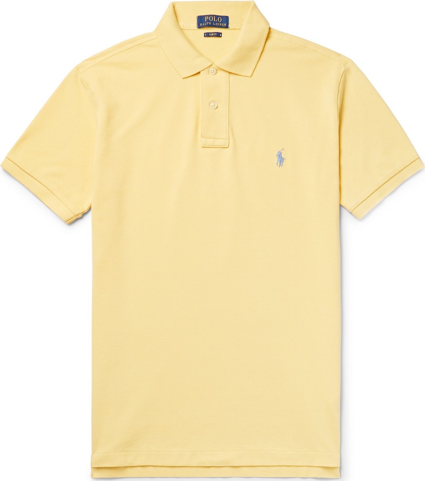 Polo Ralph Lauren Slim-Fit Cotton-Piqué Polo Shirt