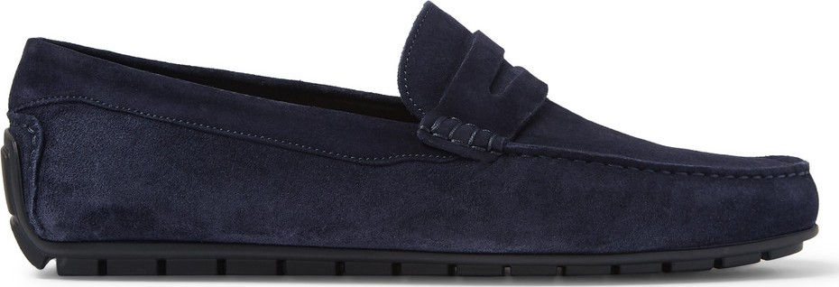 Canali Suede Driving Shoes