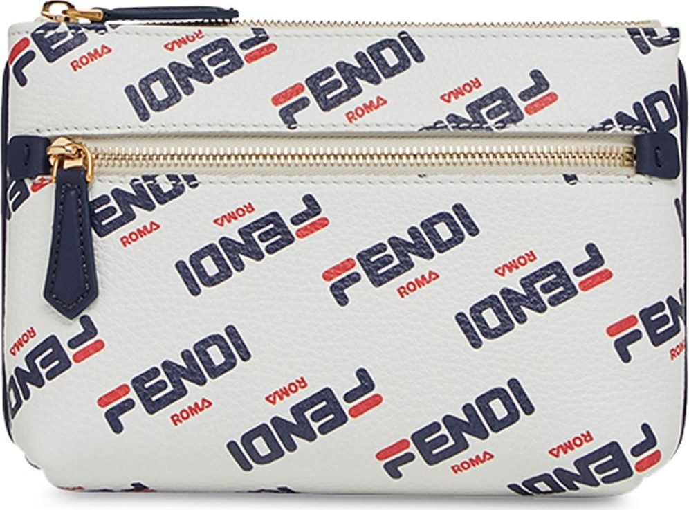 Fendi medium pyramid pouch