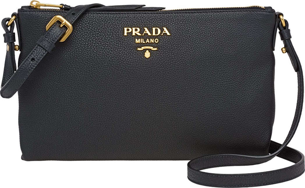 Prada Small Daino Leather Crossbody Bag