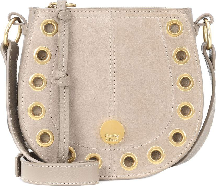 See By Chloé Kriss Mini leather and suede shoulder bag