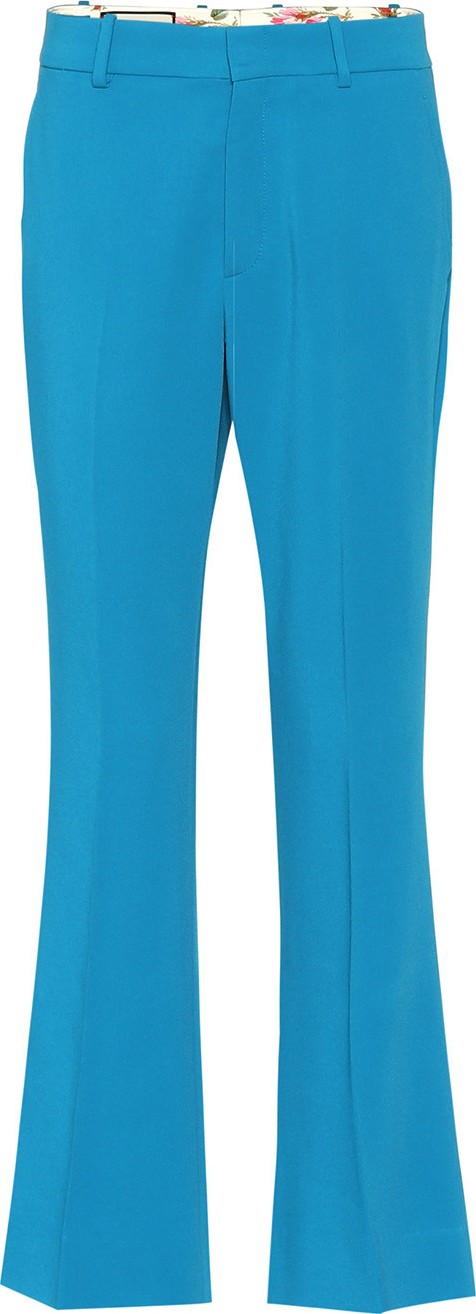 Gucci flared boot-cut trousers