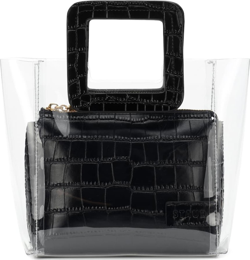 Staud Mini Shirley leather tote