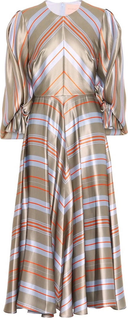 Roksanda Fife silk satin maxi dress